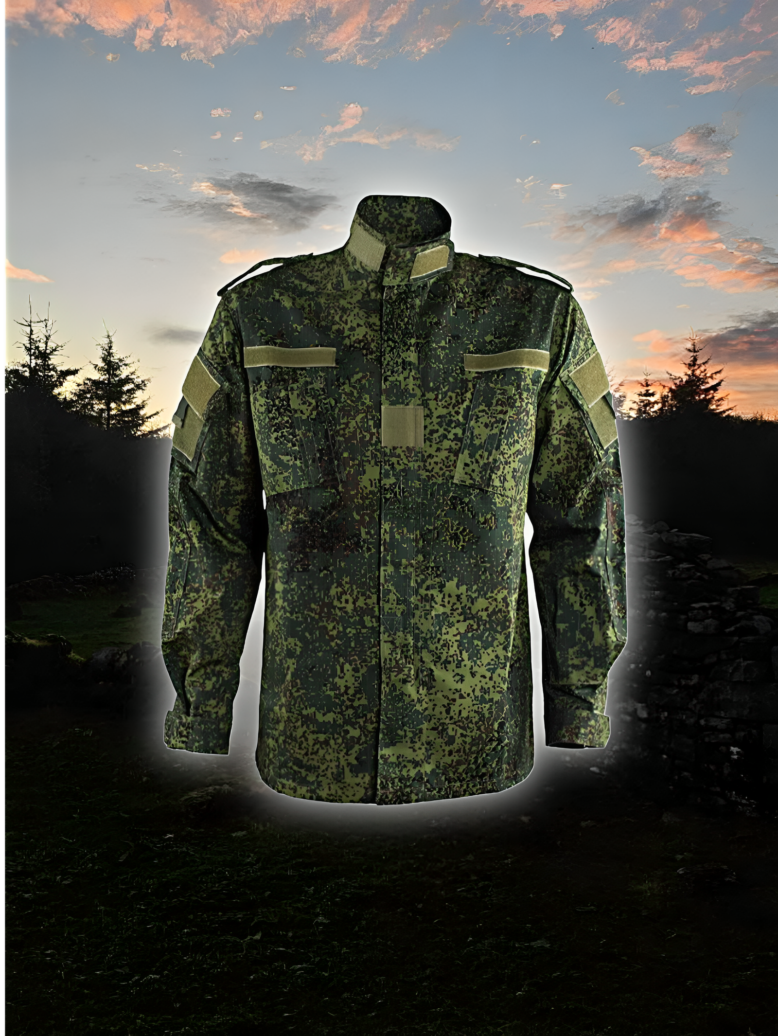 Russian Digital Flora/EMR Jacket