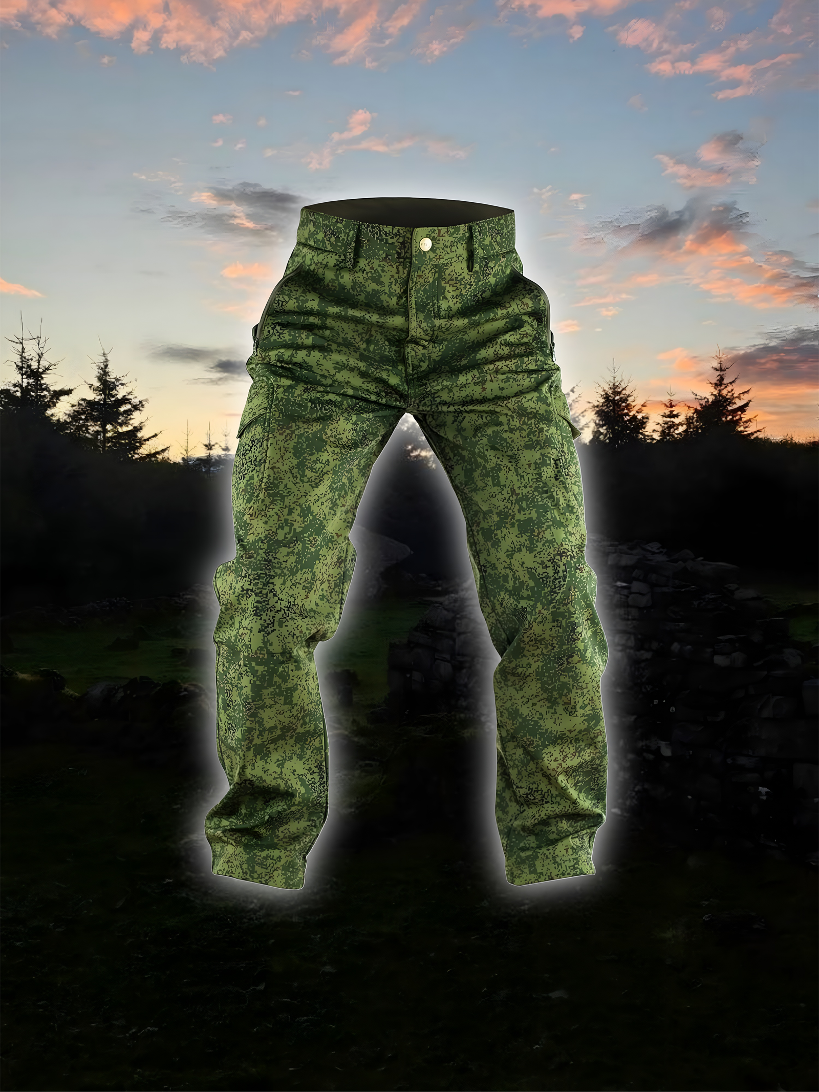 Russian Digital Flora/EMR Trousers