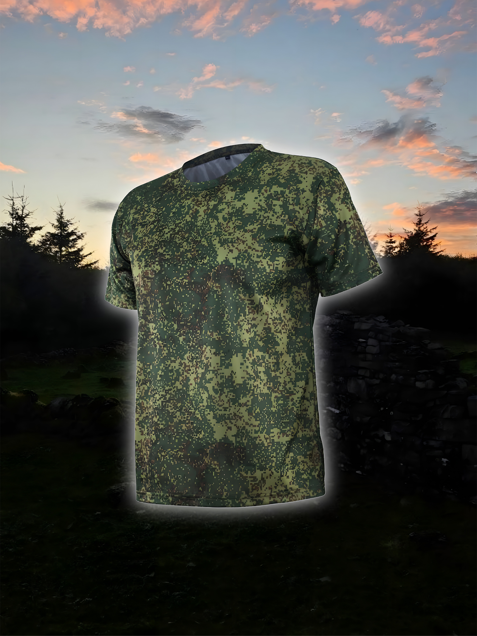 Russian Digital Flora/EMR Shirt