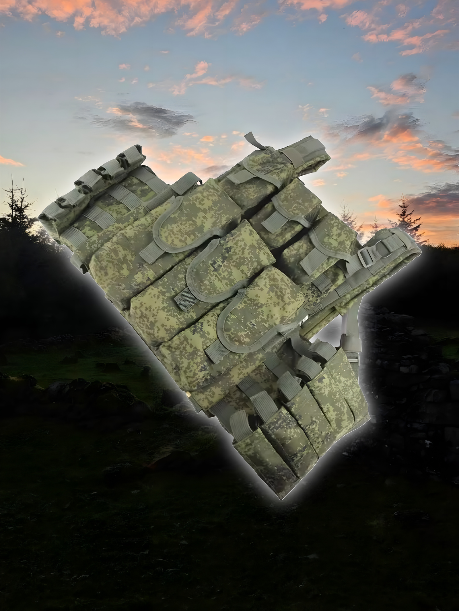 Russian Digital Flora/EMR Tactical Vest